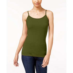 Camisolas y camisetas sin mangas Planet Gold Junior's Cami Green talla XX-Large - Product Image 1