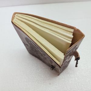 Custom Made Peacock Embossed Leather Journals Made with Cotton Handmade Papers in Size 5*7 Inches - Product Image 6