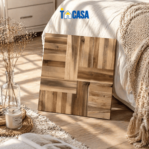 <b>Interlocking</b> Wood Deck <b>Tiles</b> 30x30cm Outdoor Waterproof Balcony <b>Flooring</b> DIY Garden Patio Wooden <b>Tiles</b> Solid Wood Decking - Product Image 3