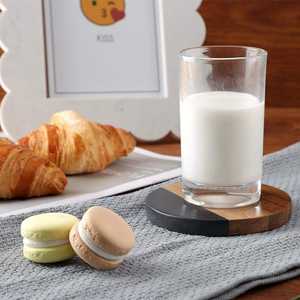 Sous-verres rustiques en bois massif naturel, conçus pour un usage quotidien, protégeant les tables de la chaleur, de l'humidité et des marques de surface - Product Image 2