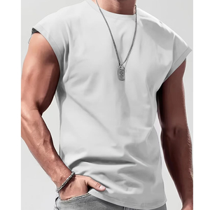 <b>Mens</b> Summer Fitness Tank Top | Breathable Sleeveless Training T-Shirt | Quick Dry Lightweight Gym <b>Vest</b> | Workout Sportswear - Product Image 1