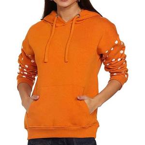 Sudadera con Capucha de Forro Polar para Mujer, Diseño Nuevo, Personalizada, para Invierno, Cómoda, Corte Ajustado, Hombros Caídos, Estilo Urbano Ecológico - Product Image 1