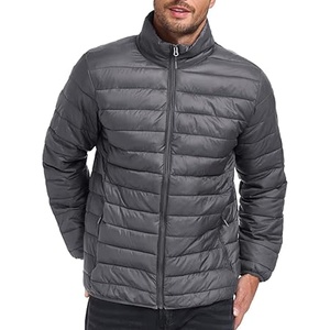 Veste d'extérieur pour homme, légère, respirante, veste matelassée coupe-vent et imperméable, manteau d'hiver - Product Image 4