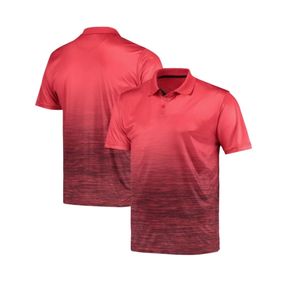 Hombres Impreso Diseño personalizado Polos Sublimación 100% Poliéster Golf Wear Manga corta Camisa de cuello de secado rápido - Product Image 1