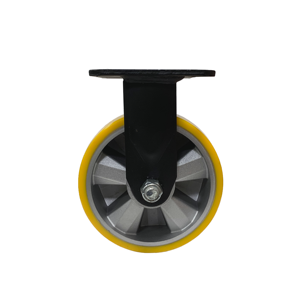 <b>Heavy</b> <b>Duty</b> 6 Inch Polyurethane (PU) Ball Bearing Rigid <b>Caster</b> <b>Wheel</b> - Product Image 2