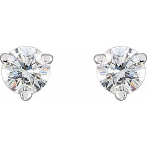 Trendy 3-Prong Stud <b>Earrings</b> Diamond Zircon 14K/18K Gold Rose Gold Butterfly <b>Hook</b> Animal Geometric Shapes for Wedding Engagement - Product Image 2
