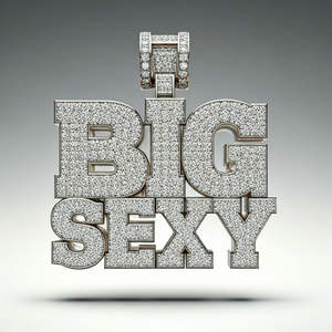 Colgante de Moissanita Estilo Hip Hop con Diseño de Polvo de Estrellas en Plata de Ley 925, Chapado en Oro, Joyería Unisex de Moda, Regalo - Product Image 1