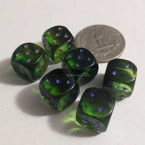 Ensemble de dés polyédriques en résine faits à la main, 7 pièces, jeu de dés équilibré de qualité supérieure pour DND RPG, jeux de société de table, collectionneurs de loisirs, Tradebyd - Product Image 2