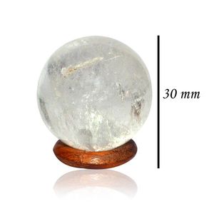 Boule de cristal de quartz clair 30 mm - Product Image 1