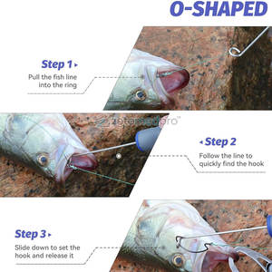 เครื่องถอดเบ็ดตกปลาแบบมืออาชีพสำหรับน้ำจืดและน้ำเค็ม เครื่องถอนเบ็ดตกปลาแบบน้ำหนักเบาเพื่อการใช้งานที่ง่ายดาย - Product Image 3