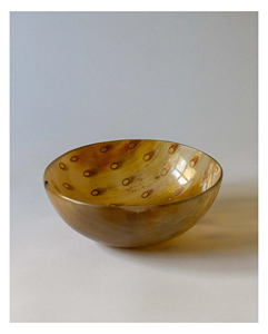 Tazón para Ensalada Hecho a Mano con Cuerno de Búfalo, Ecológico, Moderno, para Fiestas, Tamaño Personalizado, Alta Calidad, Acabado a Mano, Venta al Por Mayor, India - Product Image 5