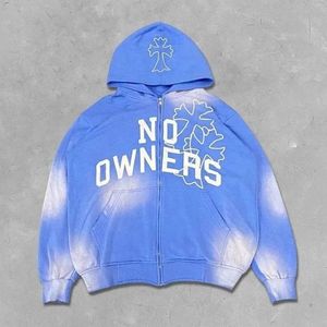 Sudaderas con capucha unisex personalizadas con bordado para hombre, colores sólidos, de verano, de punto, con efecto desgastado, extragrandes, de tejido grueso, de corte bajo - Product Image 6