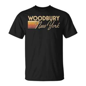Camiseta Woodbury New York, Ropa Promocional con Tallas Grandes - Product Image 1