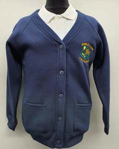 สเวตเตอร์ขนสัตว์โรงเรียนของเด็กผู้หญิงเสื้อสเวตเตอร์คาร์ดิแกนใส่ไปโรงเรียนดีไซน์ใหม่สำหรับฤดูใบไม้ร่วงฤดูหนาว - Product Image 3