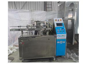 Machine de remplissage et de scellage manuelle haut de gamme à 12 stations, haute précision, haute productivité, en acier inoxydable, pour lait et yaourt glacé - Product Image 1