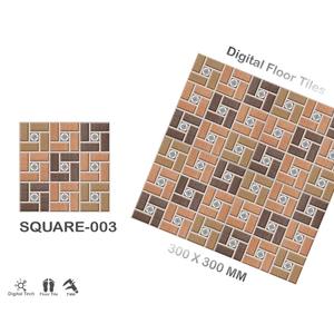 Marque Vistaar Poinçon gaufré Designer Revêtement de sol en céramique numérique Surface rectifiée brillante 30x30cm 12x12 16x16 Carreaux de sol - Product Image 2