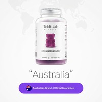 Unichi Ashwagandha Gummy Bears Complément Alimentaire Végétalien Botanique OEM ODM Marque Privée