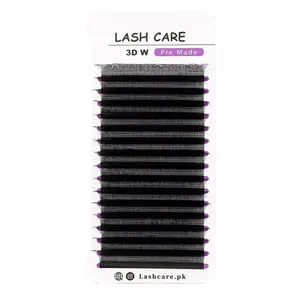 3D W <b>Lash</b> <b>Extension</b>-Korean PBT Fiber CC DD Curl Natural Long Mix Boxed - Product Image 1