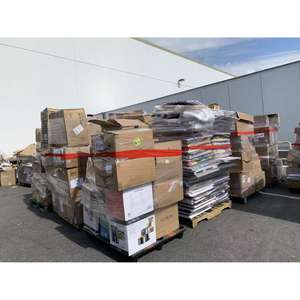 Pallet Misti in Legno Euro e EPAL a Singola e Doppia Faccia con Ingresso a 4 Vie in Plastica per Trasporto Logistico $240 - Product Image 1