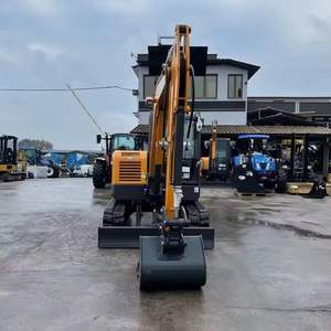 Excavadoras Mini CX60C Usadas al por Mayor para Case de 5 Toneladas, Bien Mantenidas con Motor Kubota, Cilindro Hidráulico KYB, Tipo Móvil sobre Orugas - Product Image 3