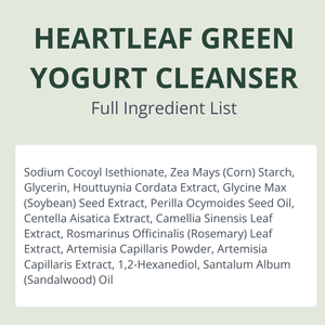 Gel Limpiador Vegano Ligero ERIGERON Heartleaf Yogurt con Fórmula a Base de Plantas, Tamaño ML, Bajo pH, Proveedor Mayorista, Hidratante - Product Image 4