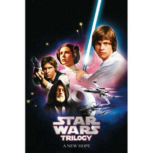 Carte postale de la trilogie Star Wars : Une Nouvelle Espoir, carte de vœux - Product Image 1