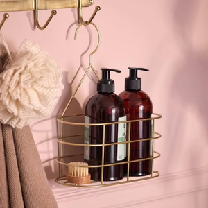 ตะขอแขวนผนังโลหะสองชั้นแบบปรับแต่งได้โลโก้สีที่ถอดออกได้สำหรับห้องนั่งเล่นห้องครัวห้องน้ำ - Product Image 1