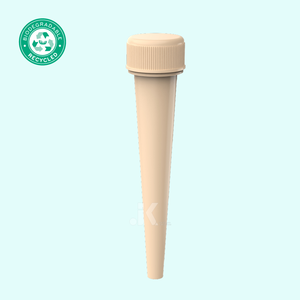 FABRICANTE DE VIETNAM CÓNICO, botella de tubo de plástico de color personalizada reciclada biodegradable con tapa CR, la mejor calidad M0176 - Product Image 6