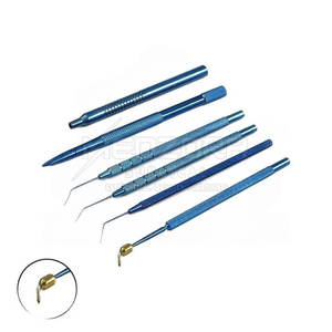 Juego completo de instrumentos oftálmicos manuales para examen ocular y Cirugía de alta precisión reutilizable y ecológico - Product Image 5