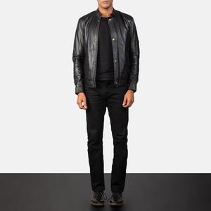 Chaqueta de Cuero de Zorro 100% Vintage de Alta Calidad, Fabricada a Medida, para Hombre, Invierno y Nieve, Estilo Béisbol - Product Image 4