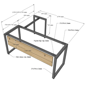 Contemporary Executive L-Shaped Plywood <b>Desk</b> with Luxury Design Melamine <b>Wood</b> Office <b>Desks</b> & Manager <b>Desk</b> - Product Image 3