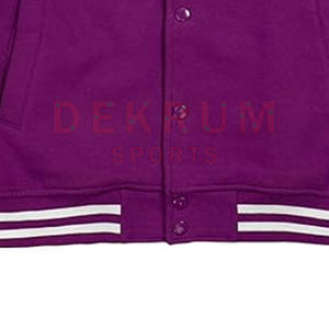 Veste de style universitaire à col montant 2026, style unique personnalisé, haute qualité et prix bas pour unisexe - Product Image 6