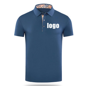 Camisas Polo de Golf de Manga Corta con Logotipo Personalizado de Empresa de Fabricación de Alta Calidad y Lujo para Hombre - Product Image 1