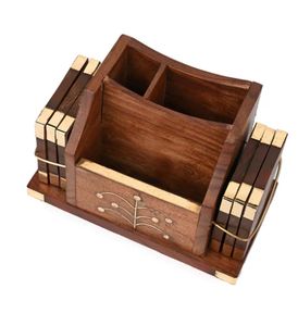 Tranches de bois pour artisanat artisanat en bois non fini ronds en bois naturel avec écorce pour centres de table de mariage sous-verres de Table rustique - Product Image 3