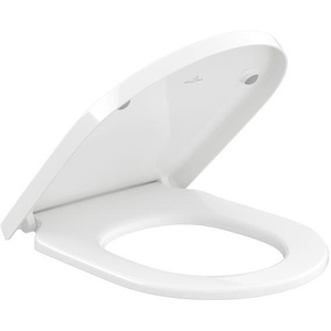 Couvre-siège WC VB Subway 3.0 8M42S1 374x438x42mm ovale blanc alpin pour toilettes - Product Image 1