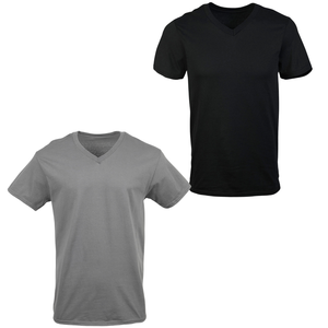 Camisetas gráficas de buena calidad, camisetas con escote en forma de V para hombres, tela ecológica, tamaños personalizados, camiseta lisa, ropa para hombres - Product Image 1