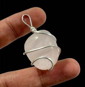 Indian Exporter of Handcrafted Tumbled Hanger Pendant for Positive Energy or Reiki <b>Healing</b> and Emotional Balance For Sale - Product Image 6