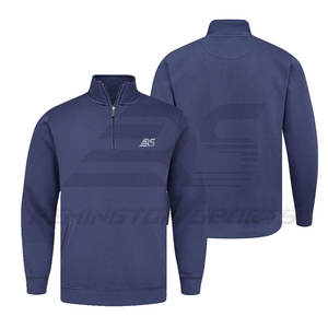 Veste à demi-fermeture éclair à la mode et élégante | Veste à manches longues à demi-fermeture éclair coupe-vent à la mode - Product Image 1