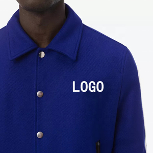 Wholesale Unisex OEM Custom Logo Varsity <b>Jackets</b> for Your Brand Custom Fashion Wool Top Long Sleeve Patchwork <b>Men</b> Versity <b>Jacket</b> - Product Image 4