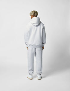 Venta al por mayor de alta calidad de algodón francés Terry Drop Shoulders Sudadera con capucha térmica de gran tamaño Pullover Hoodies Plain Unisex Custom Hoodies - Product Image 6