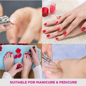 Utilisations professionnelles coupe-ongles lames Super tranchantes coupe-manucure et pédicure en acier métallique pour le soin des ongles - Product Image 6