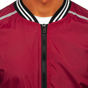 Chaqueta de bombardero de béisbol Letterman de calidad superior superventas, soporte a prueba de viento impermeable Formal de camuflaje de calle alta personalizado - Product Image 6