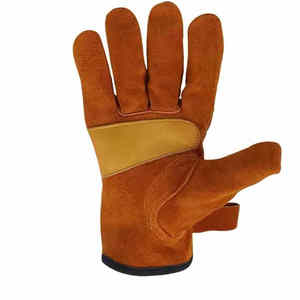 Gants de travail agricole de jardin en cuir de vachette de bonne qualité Utilisation quotidienne Prix de gros Gants de conducteur de travail de construction - Product Image 3