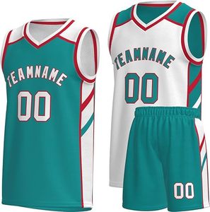 ชุดบาสเก็ตบอลสำหรับ2025ชุดบาสเก็ตบอลสำหรับทีมออกแบบได้ตามที่ต้องการ - Product Image 2