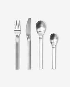 Stylish <b>Stainless</b> <b>Steel</b> Cutlery Set Contemporary Flatware Design For Modern Dining <b>Table</b> Decoration And Presentation - Product Image 1