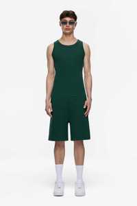 Pantalones Cortos Deportivos de Algodón 100% con Logotipo Personalizado para Hombre, Estilo Urbano, Diseño Sólido, Transpirables, para Gimnasio, Fitness y Running - Product Image 3