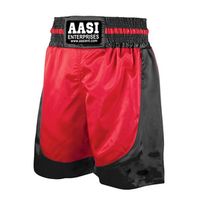 Nouveaux shorts de Muay Thai et de kick-boxing personnalisés, shorts de boxe en satin super fin 2026 - Product Image 1
