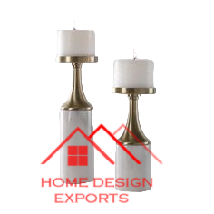 Grey Italian <b>Marble</b> Pillar for <b>Candle</b> Table Votive Decoration T- Light Holder Table Top & Wedding Decoration & Table Decor - Product Image 5