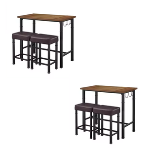 New Collection Dining <b>Sets</b> <b>bar</b> <b>Table</b> <b>and</b> <b>bar</b> <b>Stool</b> Best Furniture Product Direct Factory at Affordable Price - Product Image 3