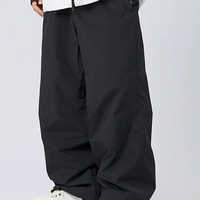 Haute qualité fabrication pantalons de neige Baggy coupe-vent imperméable femmes vêtements de Ski Hip Hop ample Hipster Ski pantalons de neige
